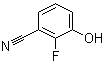 2-Fluoro-3-hydroxybenzonitrile molecular structure (CAS 1000339-24-1)