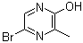 5-Bromo-3-methylpyrazin-2-ol molecular structure (CAS 100047-56-1)