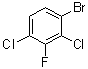 structure of CAS# 1000573-15-8, 1-Bromo-2,4-dichloro-3-fluorobenzene