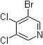 3-Bromo-4,5-dichloropyridine molecular structure (CAS 1001056-83-2)
