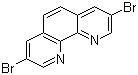 3,8-Dibromophenanthroline molecular structure (CAS 100125-12-0)