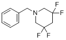 1-Benzyl-3,3,5,5-tetrafluoropiperidine molecular structure (CAS 1001337-96-7)