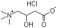 structure of CAS# 10017-44-4, L-Carnitine hydrochloride;[(2S)-3-carboxy-2-hydroxypropyl]-trimethylazanium;chloride