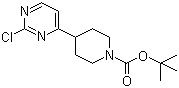 4-(2-Chloro-4-pyrimidinyl)-1-piperidinecarboxylic acid tert-butyl ester molecular structure (CAS 1001754-82-0)