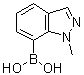 B-(1-Methyl-1H-indazol-7-yl)boronic acid molecular structure (CAS 1001907-59-0)