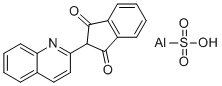 Quinoline Yellow molecular structure (CAS 100208-62-6)