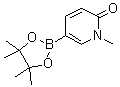 1-Methyl-6-oxo-1,6-dihydropyridine-3-boronic acid pinacol ester molecular structure (CAS 1002309-52-5)