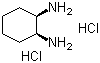 structure of CAS# 10027-80-2, cis-1,2-Cyclohexanediamine dihydrochloride;(1R,2S)-rel-1,2-Cyclohexanediamine hydrochloride
