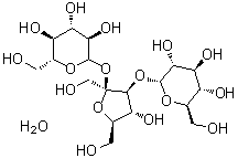 Melezitose monohydrate molecular structure (CAS 10030-67-8)