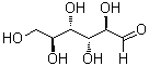L-甘露糖分子结构 (CAS 10030-80-5)