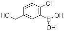 2-Chloro-5-(hydroxymethyl)phenylboronic acid molecular structure (CAS 1003042-59-8)