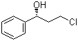 结构式 CAS# 100306-33-0, (R)-(+)-3-氯-1-苯基-1-丙醇; 右旋-3-氯苯丙醇