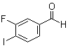 structure of CAS# 1003709-57-6, 3-Fluoro-4-iodobenzaldehyde