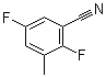 2,5-Difluoro-3-methylbenzonitrile molecular structure (CAS 1003712-20-6)