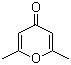 structure of CAS# 1004-36-0, 2,6-Dimethyl-4H-pyran-4-one;2,6-Dimethyl-gamma-pyrone