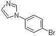结构式 CAS# 10040-96-7, 1-(4-溴苯基)咪唑