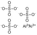 硫酸铝分子结构 (CAS 10043-01-3)