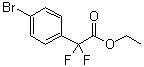4-溴-alpha,alpha-二氟苯乙酸乙酯分子结构 (CAS 1004305-97-8)