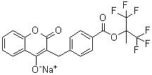 Tecarfarin sodium molecular structure (CAS 1004551-83-0)