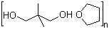 Poly(tetrahydrofuran-co-neopentanediol) molecular structure (CAS 100493-52-5)