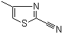 4-Methylthiazole-2-carbonitrile molecular structure (CAS 100516-98-1)