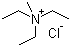 Triethylmethylammonium chloride molecular structure (CAS 10052-47-8)