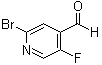 结构式 CAS# 1005291-43-9, 2-溴-5-氟异烟醛