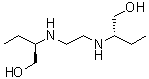 (R,S)-乙胺丁醇分子结构 (CAS 10054-06-5)