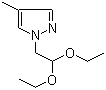 1-(2,2-Diethoxyethyl)-4-methyl-1H-pyrazole molecular structure (CAS 1005631-56-0)