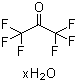 1,1,1,3,3,3-六氟-2-丙酮水合物分子结构 (CAS 10057-27-9)