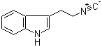 3-(2-Isocyanoethyl)-1H-indole molecular structure (CAS 100571-64-0)