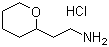 2-(Tetrahydro-2H-pyran-2-yl)ethanamine hydrochloride molecular structure (CAS 1005756-81-9)