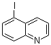 5-碘喹啉分子结构 (CAS 1006-50-4)