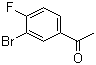 structure of CAS# 1007-15-4, 3'-Bromo-4'-fluoroacetophenone;1-(3-Bromo-4-fluorophenyl)ethan-1-one