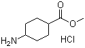 4-氨基环己烷羧酸甲酯盐酸盐分子结构 (CAS 100707-54-8)