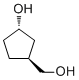 3-(Hydroxymethyl)cyclopentanol molecular structure (CAS 1007125-14-5)