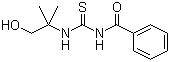 N-[[[1-Methyl-1-(hydroxymethyl)ethyl]amino]thiocarbonyl]benzamide molecular structure (CAS 1007232-81-6)