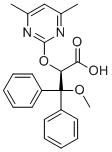 structure of CAS# 1007358-76-0, (R)-Ambrisentan;(2R)-2-(4,6-dimethylpyrimidin-2-yl)oxy-3-methoxy-3,3-diphenylpropanoic acid