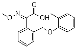(alphaE)-alpha-(甲氧基亚胺)-2-[(2-甲基苯氧基)甲基]苯乙酸分子结构 (CAS 1007364-30-8)