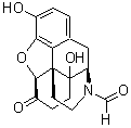 (5alpha)-4,5-Epoxy-3,14-dihydroxy-6-oxomorphinan-17-carboxaldehyde molecular structure (CAS 1007856-83-8)