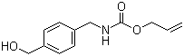 N-[[4-(Hydroxymethyl)phenyl]methyl]carbamic acid 2-propen-1-yl ester molecular structure (CAS 1007859-08-6)