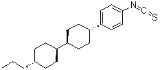 1-Isothiocyanato-4-[(trans,trans)-4'-propyl[1,1'-bicyclohexyl]-4-yl]benzene molecular structure (CAS 100822-04-6)