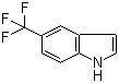 结构式 CAS# 100846-24-0, 5-(三氟甲基)吲哚