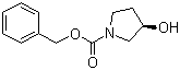 (R)-(-)-1-Cbz-3-pyrrolidinol molecular structure (CAS 100858-33-1)