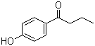 structure of CAS# 1009-11-6, 1-(4-Hydroxyphenyl)-1-butanone;4'-Hydroxybutyrophenone