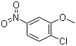 2-氯-5-硝基苯甲醚分子结构 (CAS 1009-36-5)