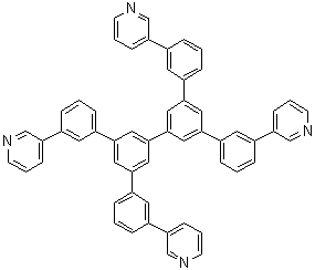 3,5,3',5'-Tetra(3-pyrid-3-ylphenyl)[1,1']biphenyl molecular structure (CAS 1009033-94-6)