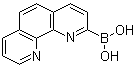 B-1,10-菲罗啉-2-基-硼酸分子结构 (CAS 1009112-34-8)