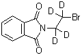 2-(2-Bromoethyl-1,1,2,2-d<sub>4</sub>)-1H-isoindole-1,3(2H)-dione molecular structure (CAS 1009307-39-4)
