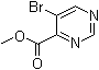 5-Bromo-4-pyrimidinecarboxylic acid methyl ester molecular structure (CAS 1009826-93-0)